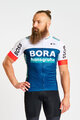 BONAVELO Kurzarm Fahrradtrikot - BORA 2025 - Blau/mehrfarbig