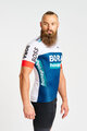 BONAVELO Kurzarm Fahrradtrikot - BORA 2025 - Blau/mehrfarbig