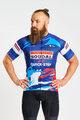 BONAVELO Kurzarm Fahrradtrikot - SOUDAL-QUICKSTEP 2025 - Blau/Weiß