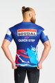 BONAVELO Kurzarm Fahrradtrikot - SOUDAL-QUICKSTEP 2025 - Blau/Weiß