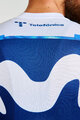 BONAVELO Kurzarm Fahrradtrikot - MOVISTAR 2025 - Weiß/Blau