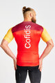 BONAVELO Kurzarm Fahrradtrikot - COFIDIS 2025 - Rot/Gelb
