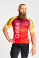 BONAVELO Kurzarm Fahrradtrikot - COFIDIS 2025 - Rot/Gelb