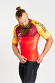 BONAVELO Kurzarm Fahrradtrikot - COFIDIS 2025 - Rot/Gelb