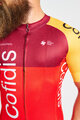 BONAVELO Kurzarm Fahrradtrikot - COFIDIS 2025 - Rot/Gelb