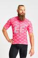 BONAVELO Kurzarm Fahrradtrikot - EDUCATION FIRST 2025 - Rosa
