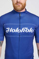 HOLOKOLO Kurzarm Fahrradtrikot - GEAR UP - Blau