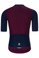 HOLOKOLO Kurzarm Fahrradtrikot - TECHNICAL  - bordeaux/Grau