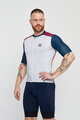 HOLOKOLO Kurzarm Fahrradtrikot - TECHNICAL  - bordeaux/Grau