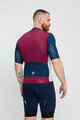 HOLOKOLO Kurzarm Fahrradtrikot - TECHNICAL  - bordeaux/Grau