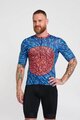 HOLOKOLO Kurzarm Fahrradtrikot - TAMELESS - Rot/Blau