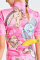 HOLOKOLO Kurzarm Fahrradtrikot - SAFARI - Rosa/mehrfarbig