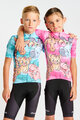 HOLOKOLO Kurzarm Fahrradtrikot - SAFARI - Türkis/mehrfarbig