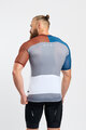 HOLOKOLO Kurzarm Fahrradtrikot - PERFORMANCE - Grau/mehrfarbig