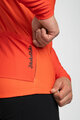 HOLOKOLO Langarm Fahrradtrikot für den Winter - PERFORMANCE WINTER - Orange