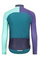 HOLOKOLO Langarm Fahrradtrikot für den Winter - PERFORMANCE WINTER - Lila/Grün