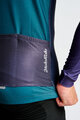 HOLOKOLO Langarm Fahrradtrikot für den Winter - PERFORMANCE WINTER - Lila/Grün