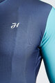 HOLOKOLO Langarm Fahrradtrikot für den Winter - PERFORMANCE WINTER - Lila/Grün