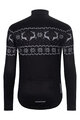 HOLOKOLO Langarm Fahrradtrikot für den Winter - FROSTTRAIL WINTER - Schwarz
