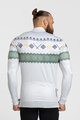 HOLOKOLO Langarm Fahrradtrikot für den Winter - FROSTTRAIL WINTER - Grau/Grün