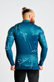 HOLOKOLO Langarm Fahrradtrikot für den Winter - PASSION WINTER - Blau