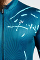 HOLOKOLO Langarm Fahrradtrikot für den Winter - PASSION WINTER - Blau
