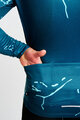 HOLOKOLO Langarm Fahrradtrikot für den Winter - PASSION WINTER - Blau