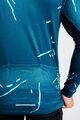 HOLOKOLO Langarm Fahrradtrikot für den Winter - PASSION WINTER - Blau