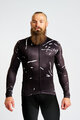HOLOKOLO Langarm Fahrradtrikot für den Winter - PASSION WINTER - Schwarz/Weiß