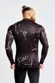 HOLOKOLO Langarm Fahrradtrikot für den Winter - PASSION WINTER - Schwarz/Weiß