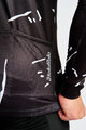 HOLOKOLO Langarm Fahrradtrikot für den Winter - PASSION WINTER - Schwarz/Weiß