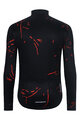 HOLOKOLO Langarm Fahrradtrikot für den Winter - PASSION WINTER - Schwarz/Rot