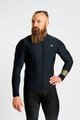 HOLOKOLO Langarm Fahrradtrikot für den Winter - VICTORIOUS WINTER - Schwarz