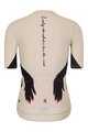 RIVANELLE BY HOLOKOLO Kurzarm Fahrradtrikot - HANDS LADY - Beige/Schwarz