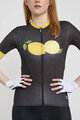 RIVANELLE BY HOLOKOLO Kurzarm Fahrradtrikot - FRUIT LADY - Gelb/Schwarz