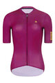 RIVANELLE BY HOLOKOLO Kurzarm Fahrradtrikot - VICTORIOUS GOLD LADY - bordeaux