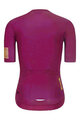 RIVANELLE BY HOLOKOLO Kurzarm Fahrradtrikot - VICTORIOUS GOLD LADY - bordeaux