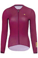 RIVANELLE BY HOLOKOLO Langarm Fahrradtrikot für den Sommer - VICTORIOUS GOLD ELITE LADY - bordeaux