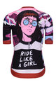 RIVANELLE BY HOLOKOLO Kurzarm Fahrradtrikot - SUNSET ELITE LADY LIMITED EDITION - Rosa/mehrfarbig