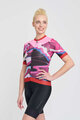 RIVANELLE BY HOLOKOLO Kurzarm Fahrradtrikot - SUNSET ELITE LADY LIMITED EDITION - Rosa/mehrfarbig