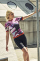RIVANELLE BY HOLOKOLO Kurzarm Fahrradtrikot - SUNSET ELITE LADY LIMITED EDITION - Rosa/mehrfarbig