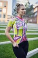 RIVANELLE BY HOLOKOLO Kurzarm Fahrradtrikot - FURIOSO - Rot/Gelb