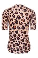 RIVANELLE BY HOLOKOLO Kurzarm Fahrradtrikot - WILDCAT II - Beige/Schwarz
