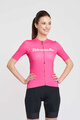 RIVANELLE BY HOLOKOLO Kurzarm Fahrradtrikot - DRAW UP - Rosa