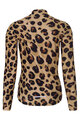 RIVANELLE BY HOLOKOLO Langarm Fahrradtrikot für den Winter - WILDCAT II WINTER - Braun/Schwarz