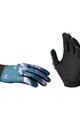 IXS Langfinger-Fahrradhandschuhe - FLOW 1.0 - Blau