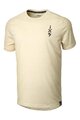 IXS Kurzarm Fahrrad-Shirt - FLOW 1.0 TECH TEE - Beige