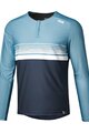 IXS Langarm Fahrradtrikot für den Sommer - FLOW LITE 1.0 - Blau