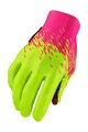 SUPACAZ Langfinger-Fahrradhandschuhe - SUPAG - Gelb/Rosa