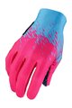 SUPACAZ Langfinger-Fahrradhandschuhe - SUPAG - Blau/Rosa